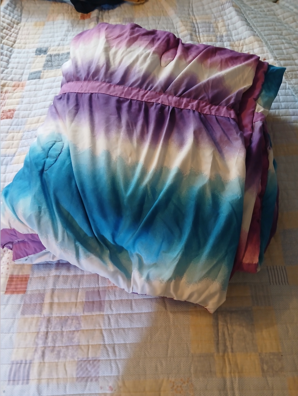 Ombre Purple Blue Comforter